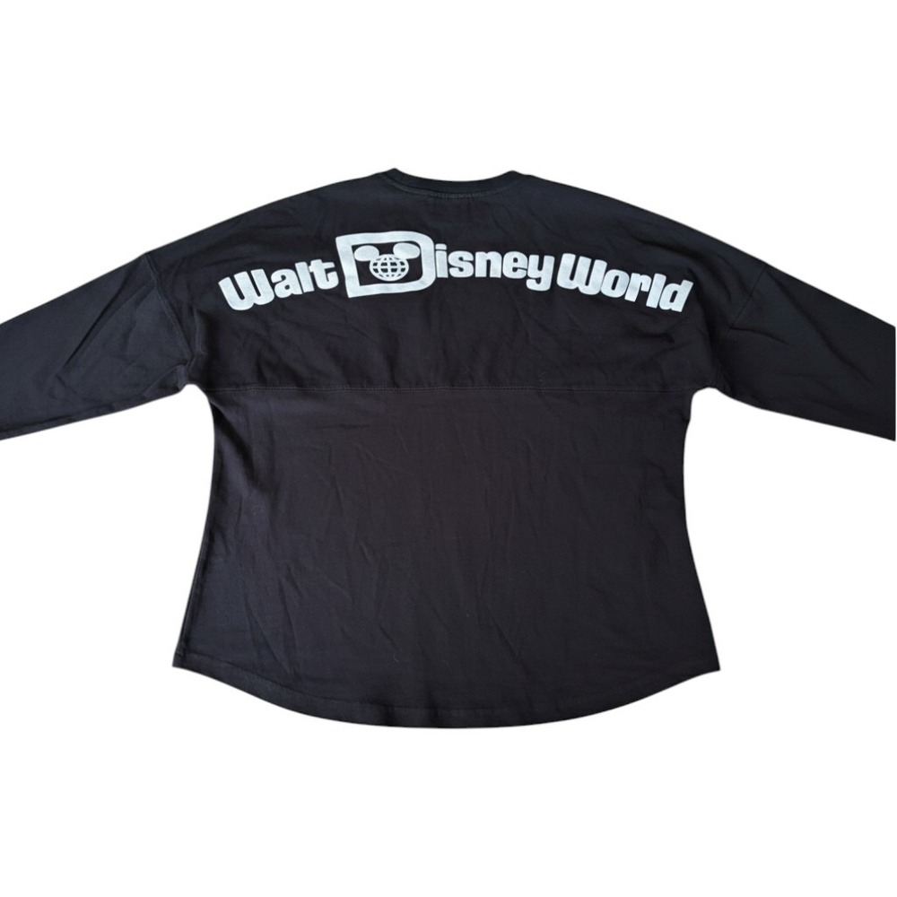 Walt Disney World Spirit Jersey | Large | Black | Est 1971 Puff Print LS